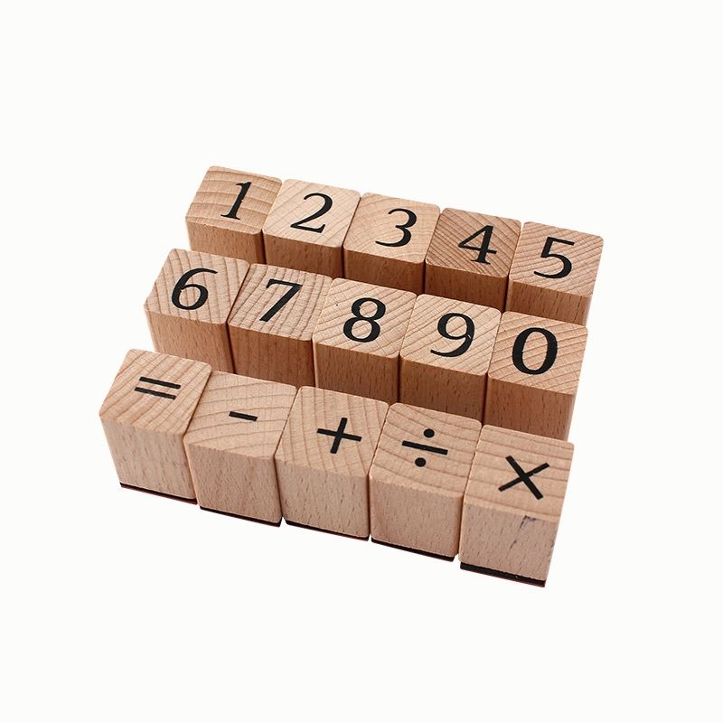 Stempel-Set Zahlen