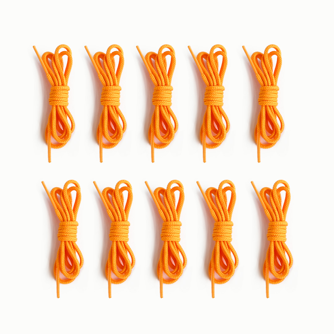 Fädelschnur 90 cm, 10er Pack, gelb Orange