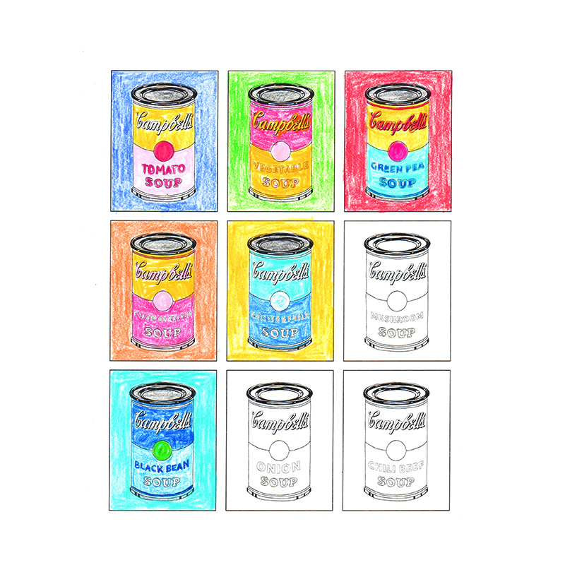 Pop-Art nach Andy Warhol