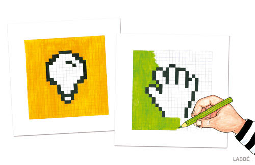 Pixel Bilder konstruieren
