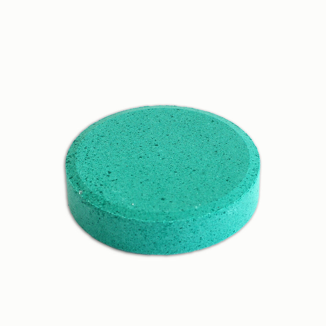 Tempera-Puck 55 mm, weiß Türkis