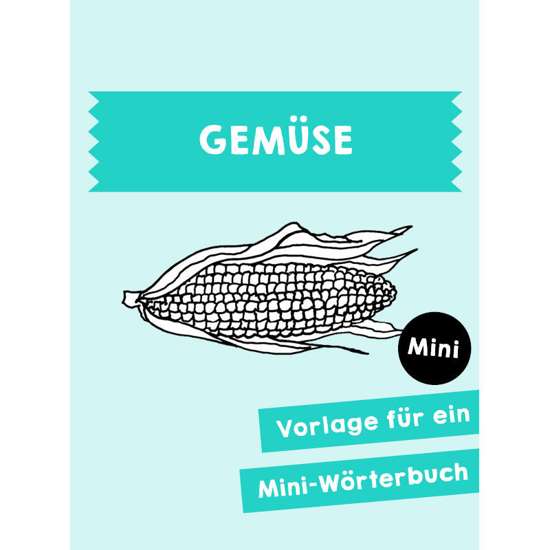 Homeschooling - Minibuch Gemüse PDF