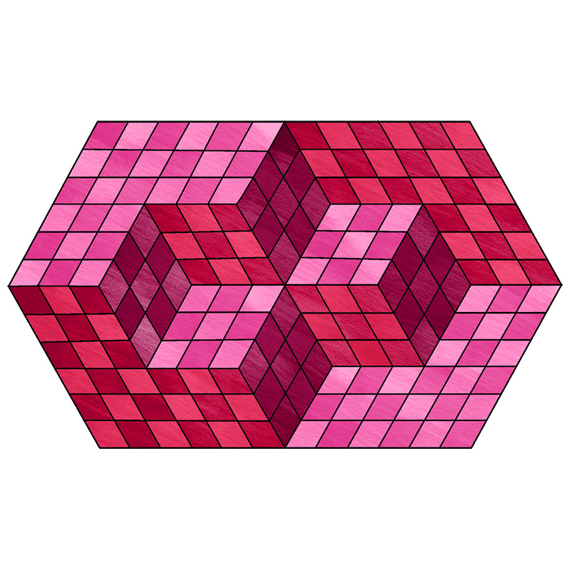 Kunst mit Wow-Effekt: Op-Art inspiriert von Vasarely