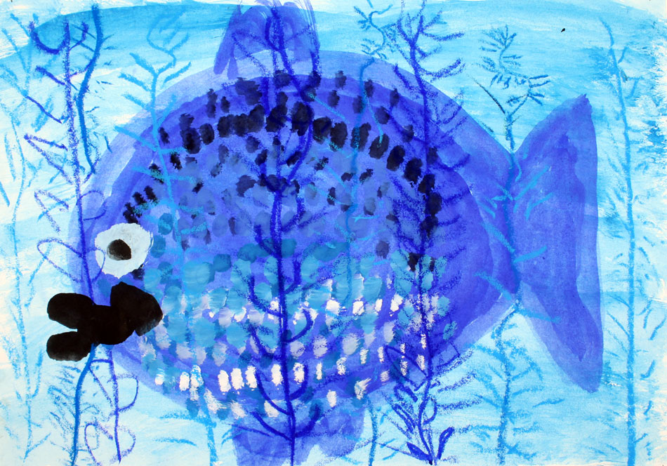 Blauer Fisch von Tugba (8)