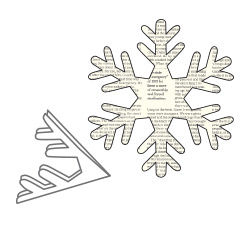Anleitung für Eiskristalle aus Zeitungspapier