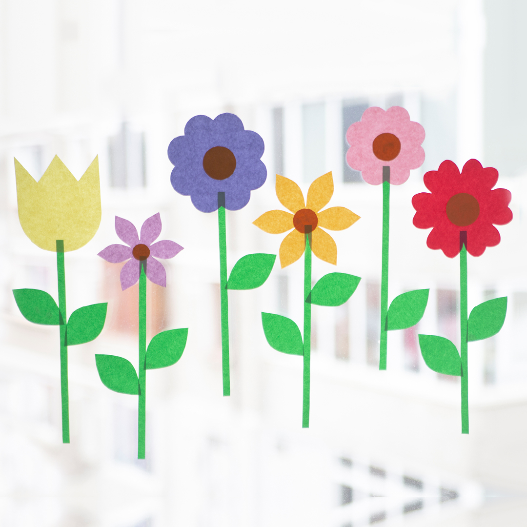 Wie man eine Blumenfensterdekoration macht