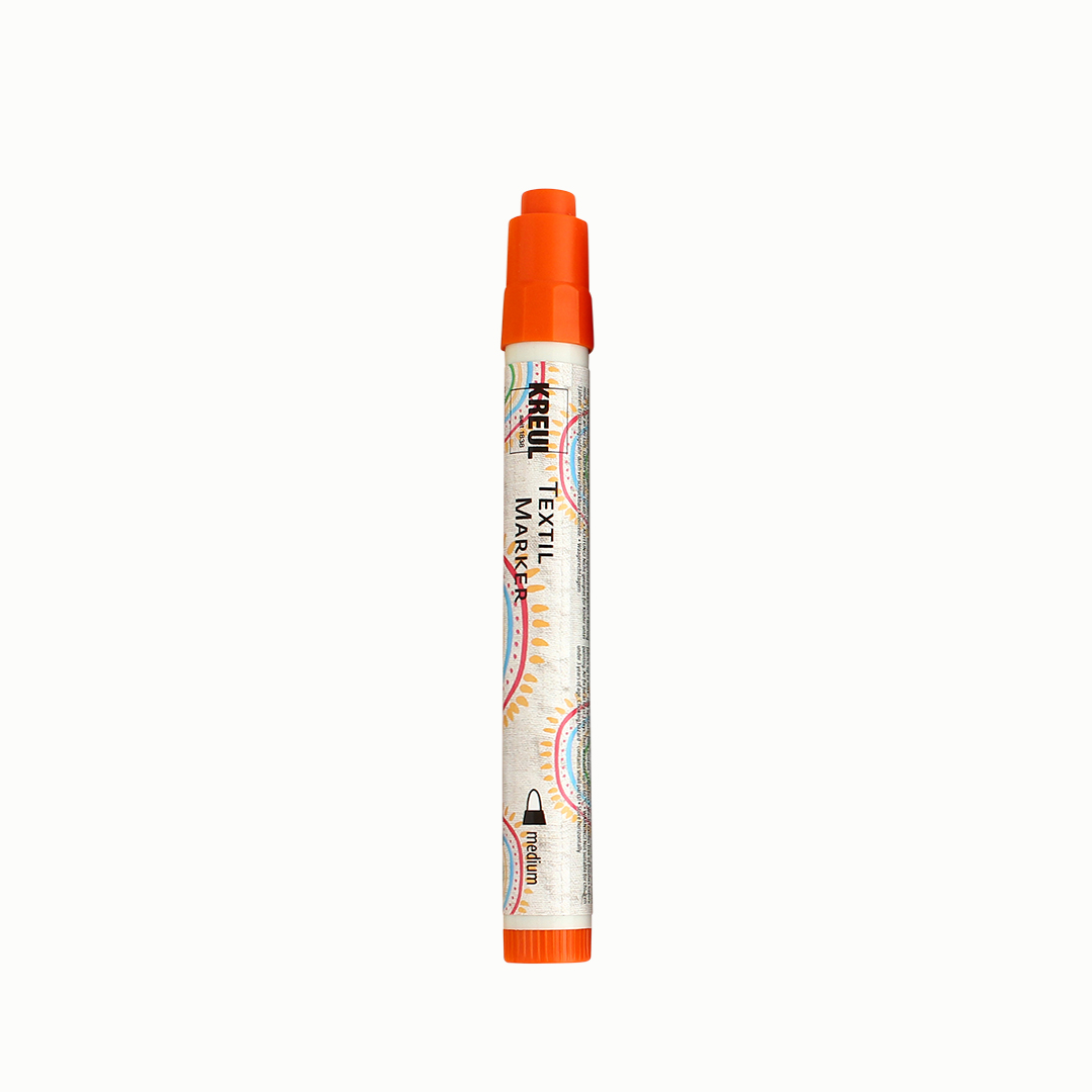 Stoffmalstift, grün Orange