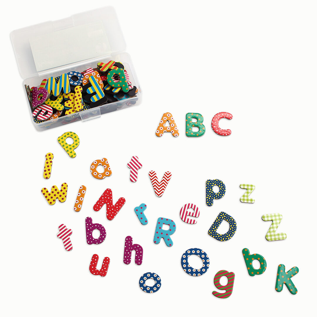 Magnet Buchstaben, 100 Stück