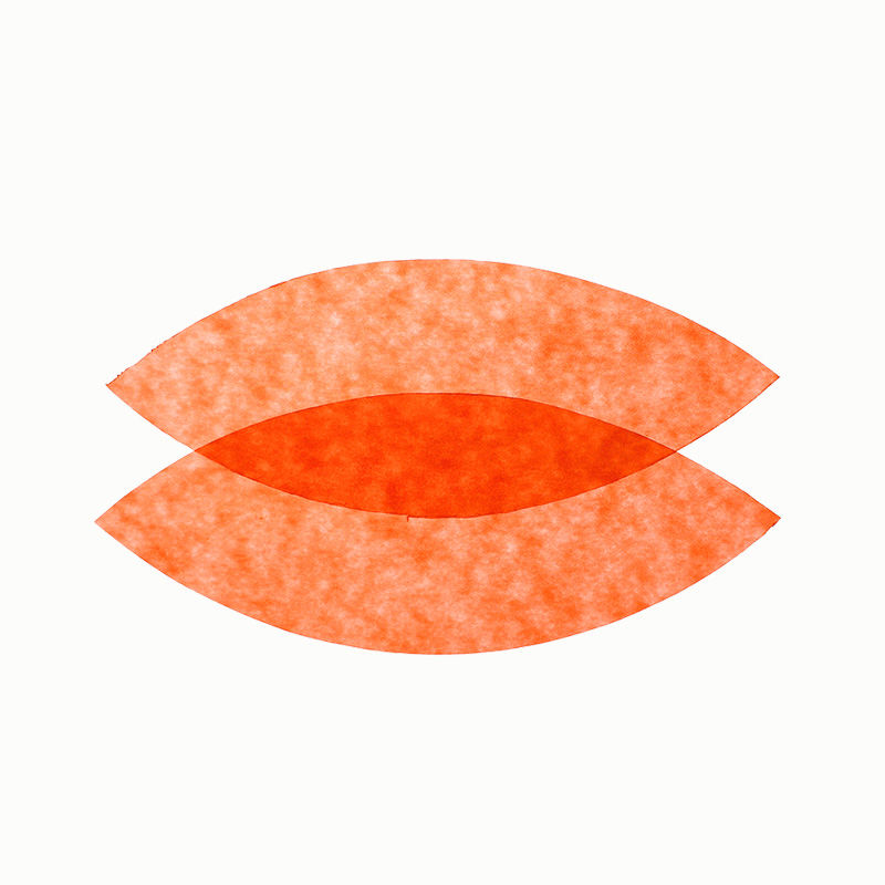 Transparentpapier, 25er Pack, hellgrün Orange