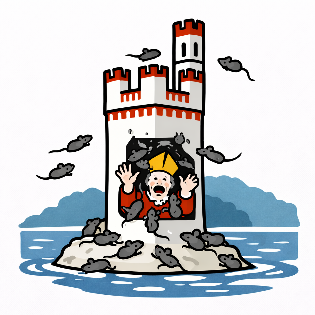 Der Mäuseturm von Bingen