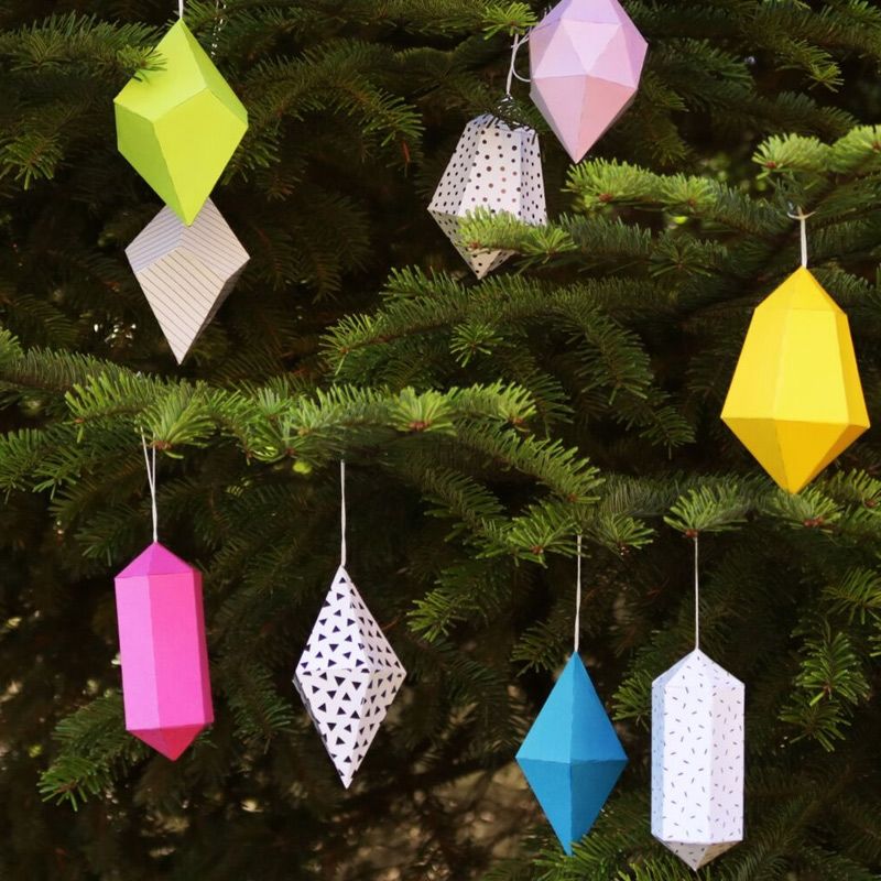 Papierkristalle - Weihnachtsschmuck PDF