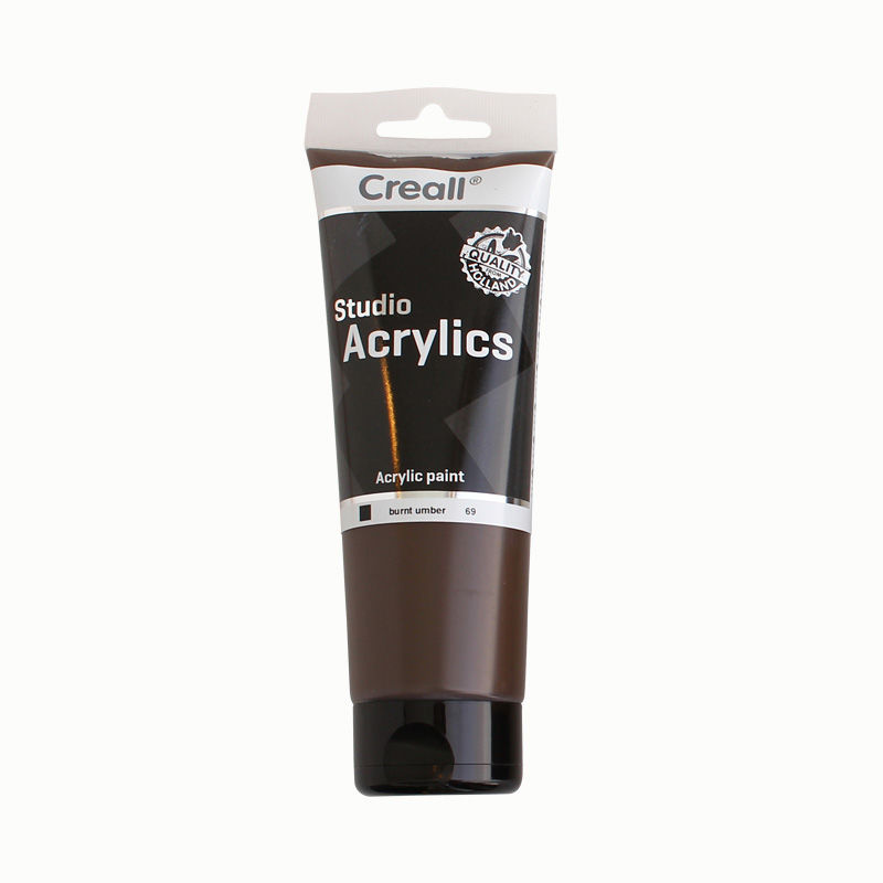Acrylfarbe, 250 ml Tube, violett Braun
