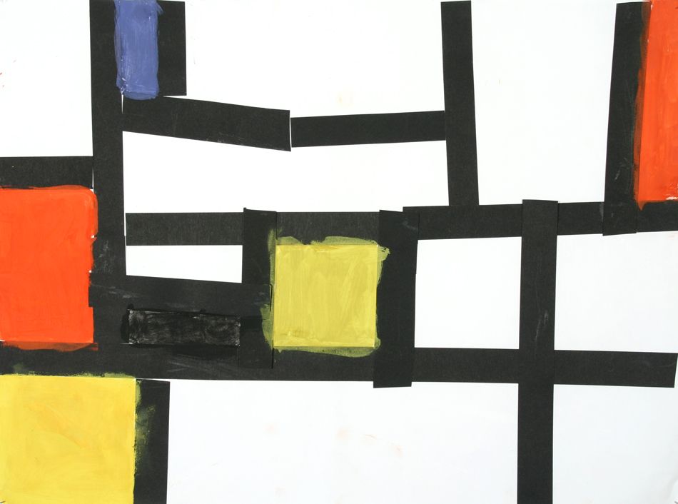 Malen wie Mondrian von Laura (9)