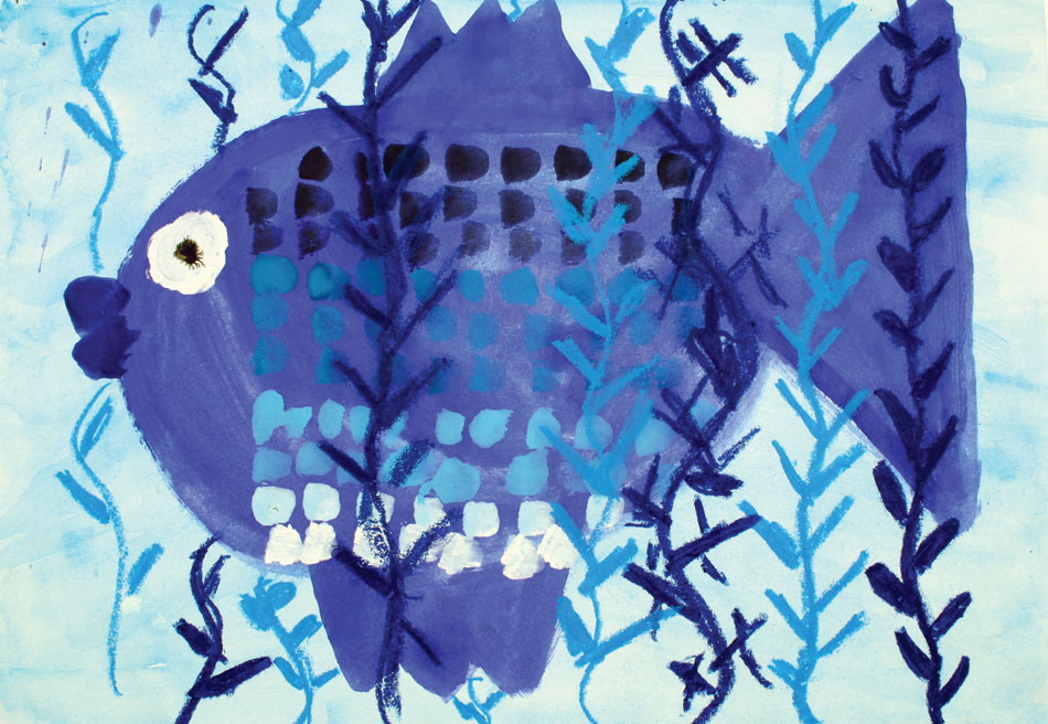 Blauer Fisch von Lukas (6)