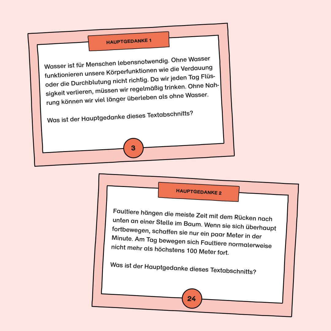 Lies mal! Hauptgedanke PDF