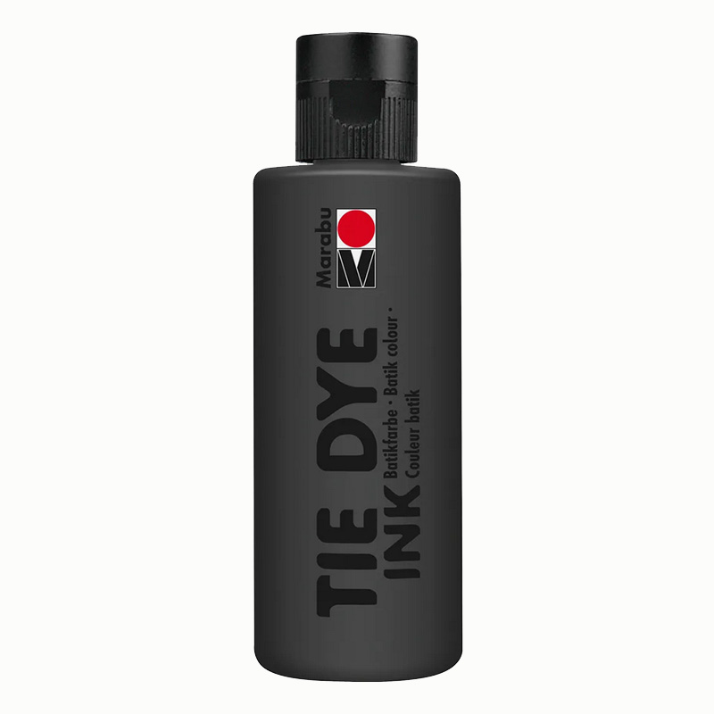 Tie Dye Ink 80 ml, mandarine Schwarz