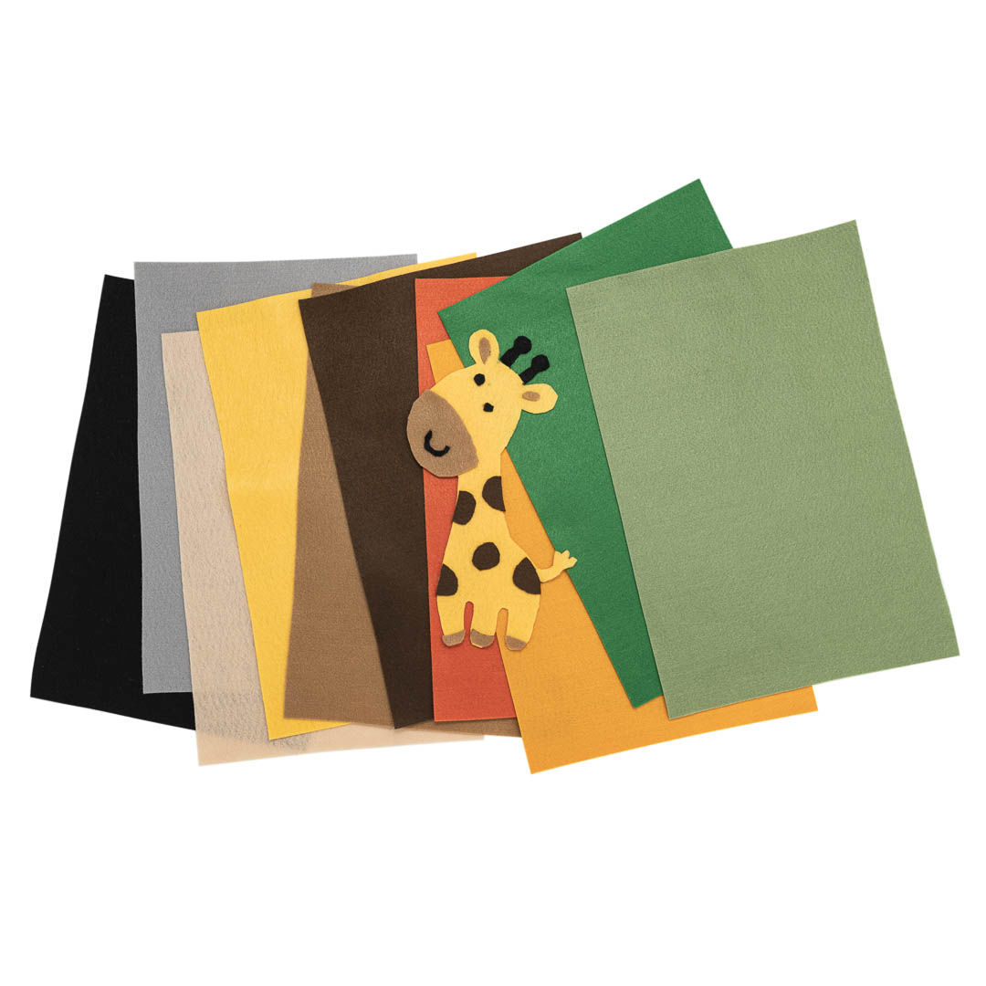 Filzplatten Sortiment Tiere