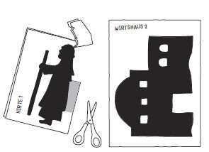 Schattentheater - Weihnachtsgeschichte - Anleitung