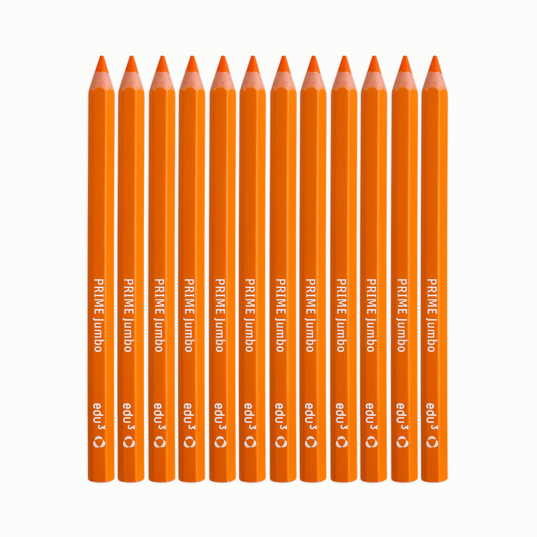 Prime Jumbo, 12er Pack, rosa Orange