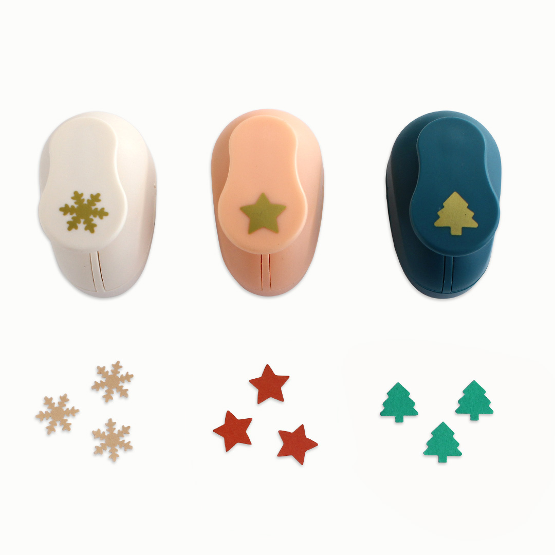 Motivstanzer Weihnachten/Winter, 3er Set Motivstanzer Weihnachten/Winter, 3er Set