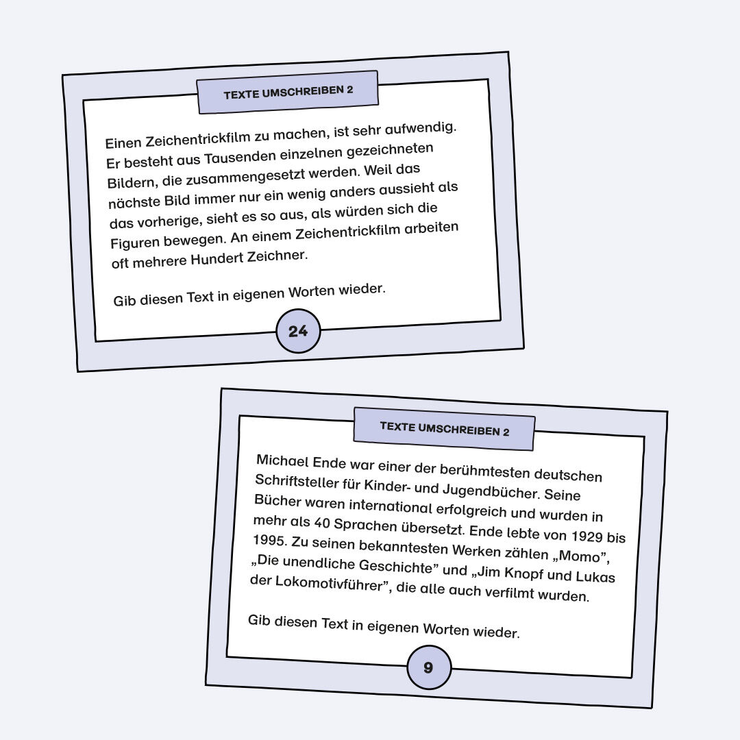 Formulier mal! Texte umschreiben 2 PDF