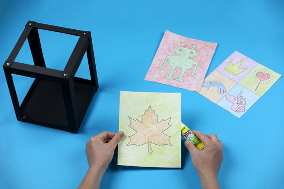 Anleitung: Andy Warhol Laterne basteln mit Kindern