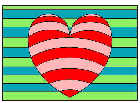 Op-Art 3D Motive ausmalen - Kunstprojekte für Kinder
