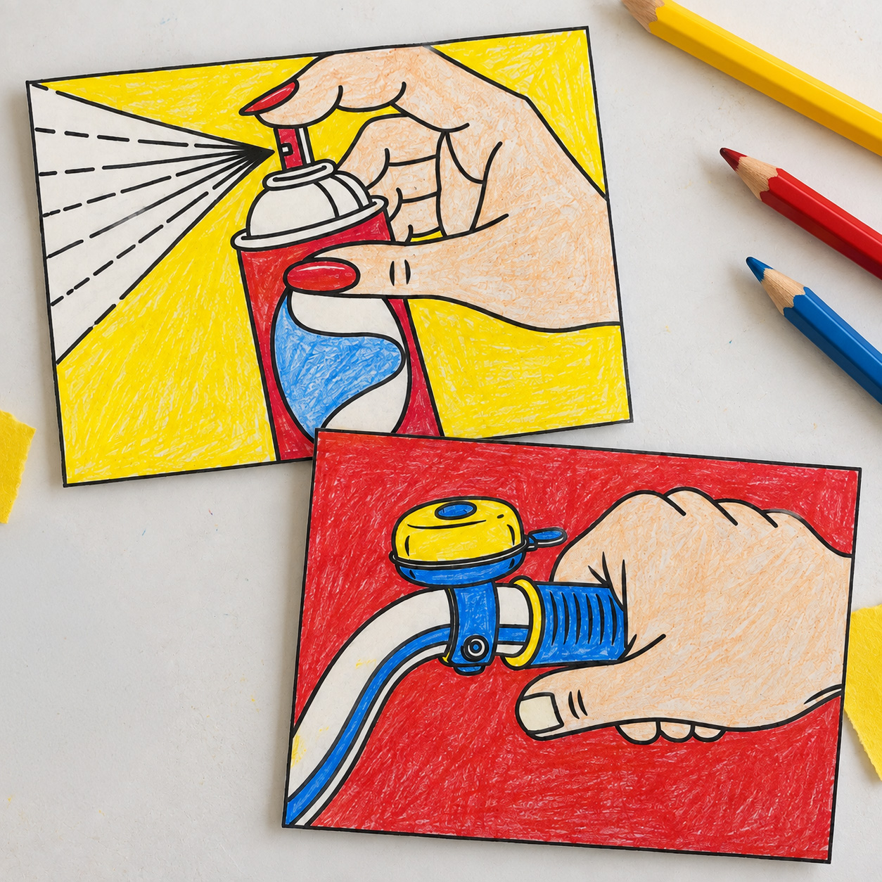 Pop-Art Bilder - Alltagsszenen PDF