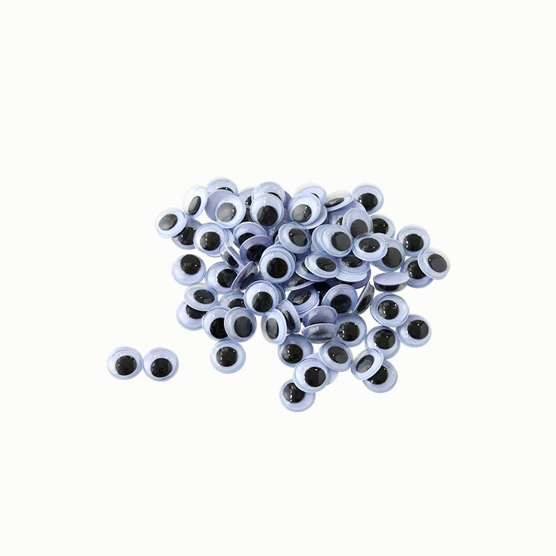Wackelaugen 10 mm, 100 Stück