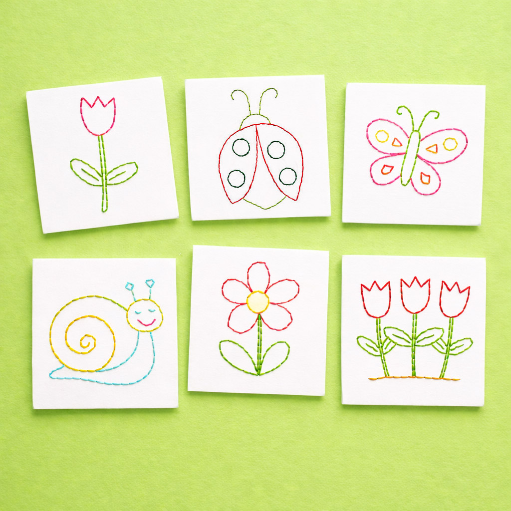 Stickbilder - Frühling PDF