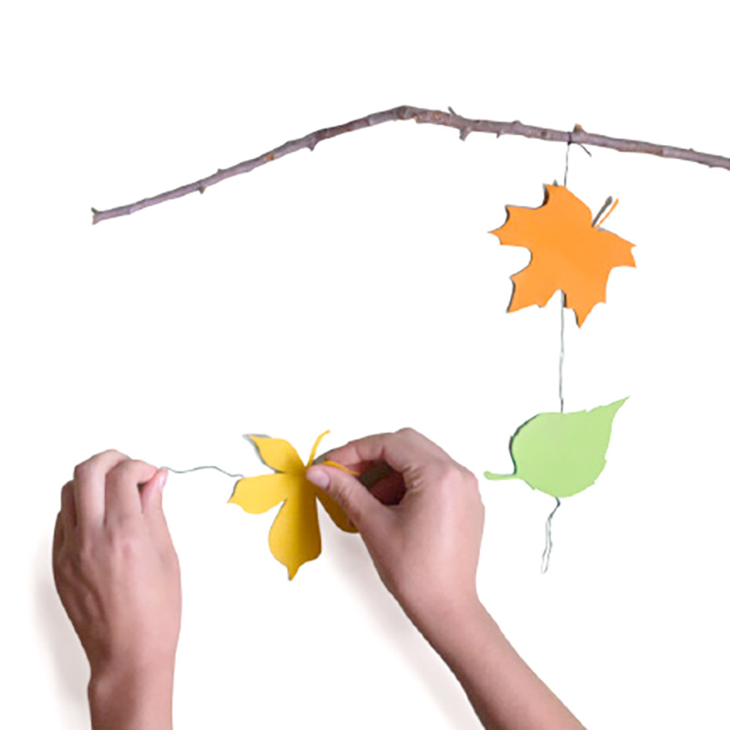Herbst-Mobile - Igel Herbst-Mobile - Igel