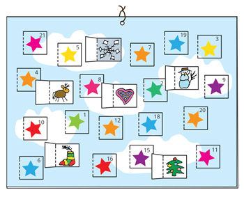 Adventskalender basteln - Anleitung