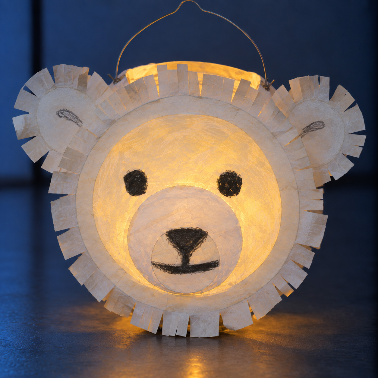 Kleine Eisbär-Laterne