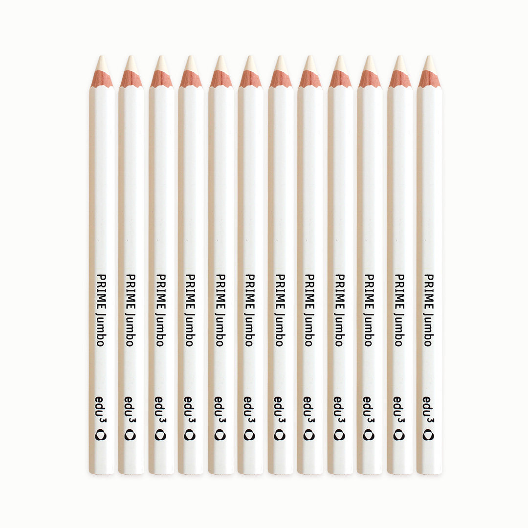 Prime Jumbo, 12er Pack, rosa Weiss