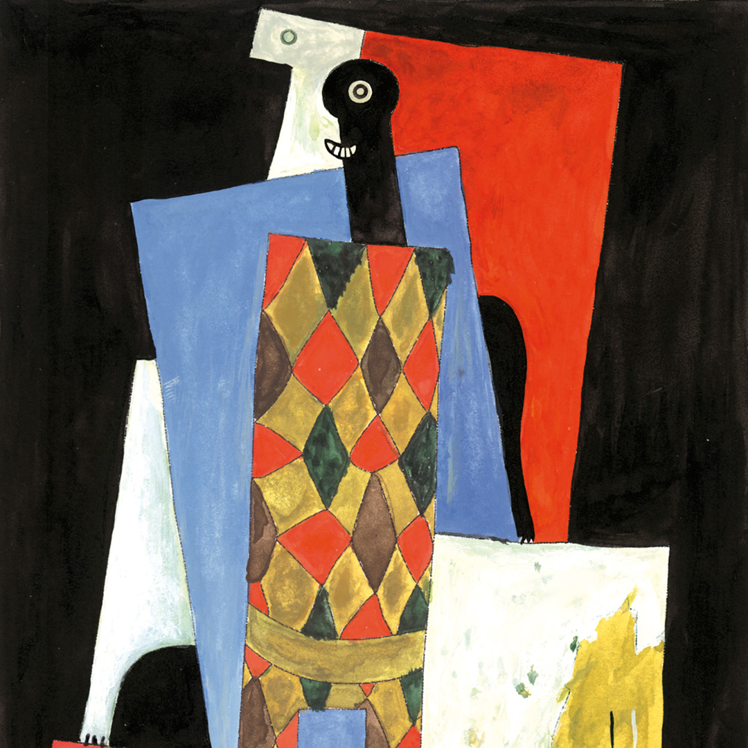 Pablo Picasso - Harlequin