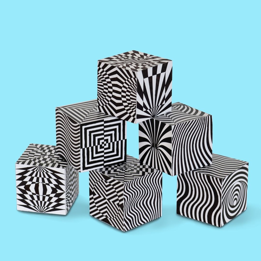 Op-Art - Würfel PDF