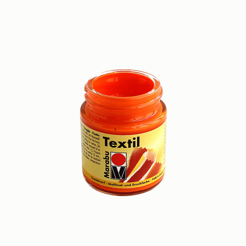 Stoffmalfarbe 50 ml, kirschrot Orange