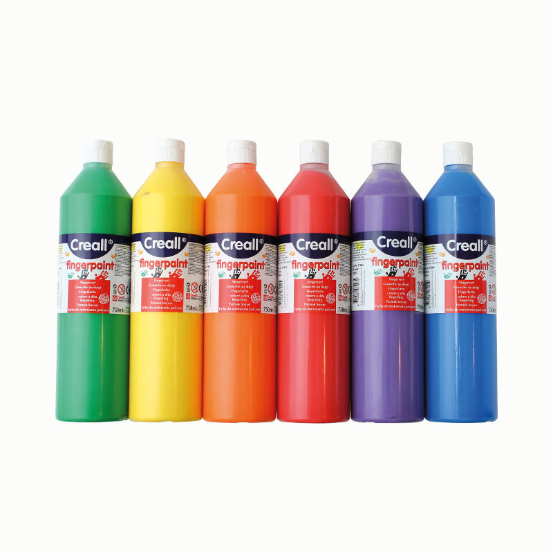 Fingerfarbe, 750ml Flasche