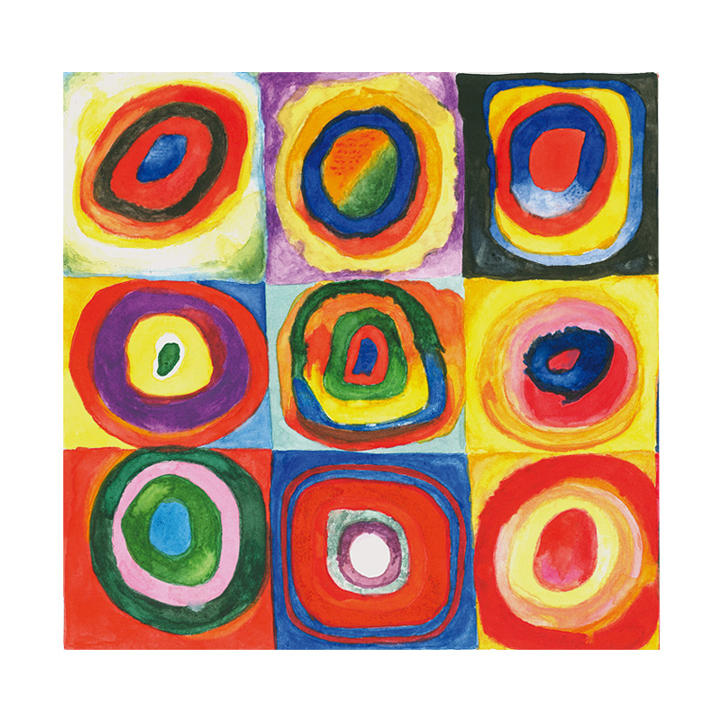 Wassily Kandinsky - Farbstudie