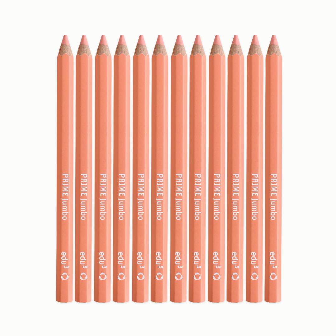 Prime Jumbo, 12er Pack, rosa Blassrosa