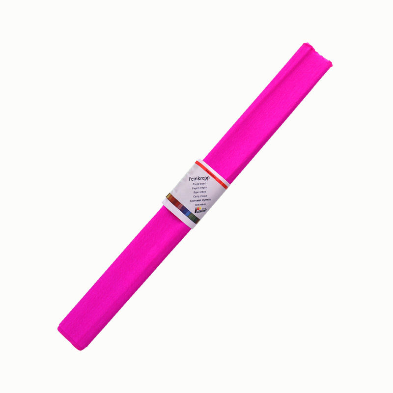 Krepppapier, 50 x 250 cm, türkis Pink