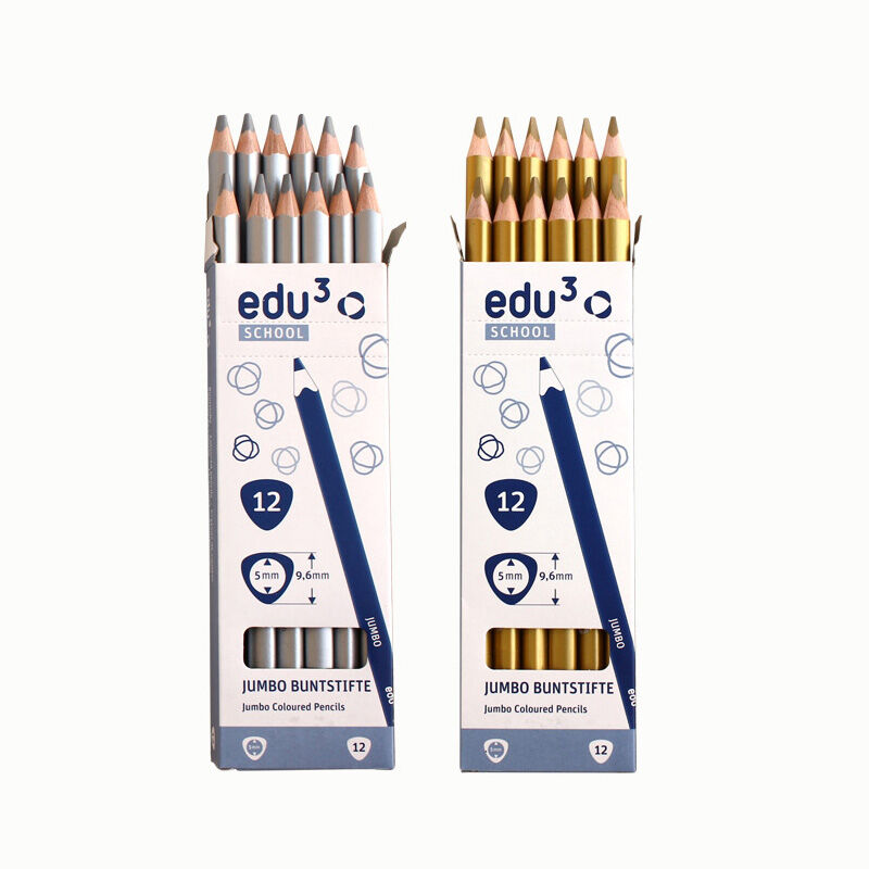Jumbo Tri, 12 Stifte, bronzen