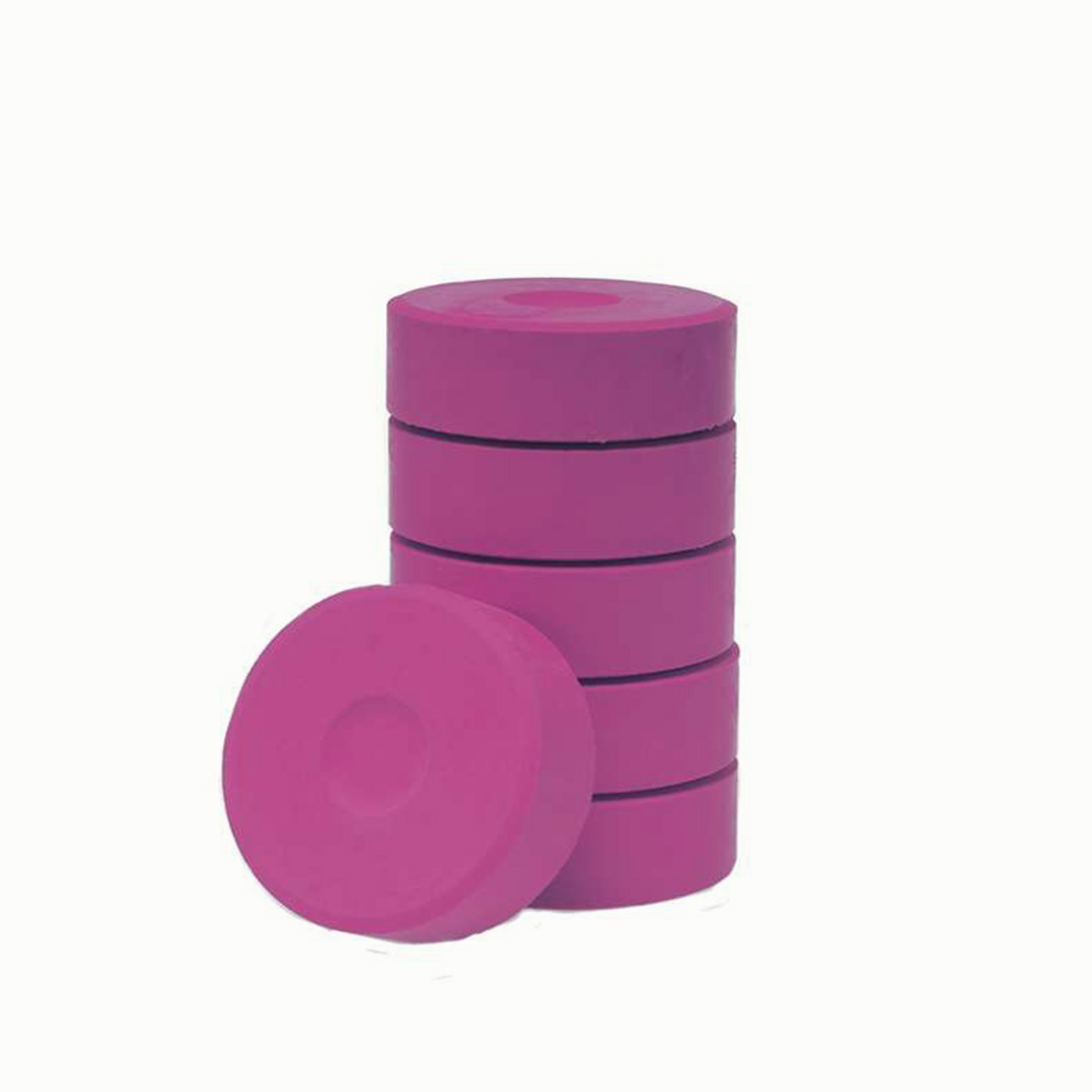 Tempera-Pucks 55 mm, 6er Pack, mittelblau Pink