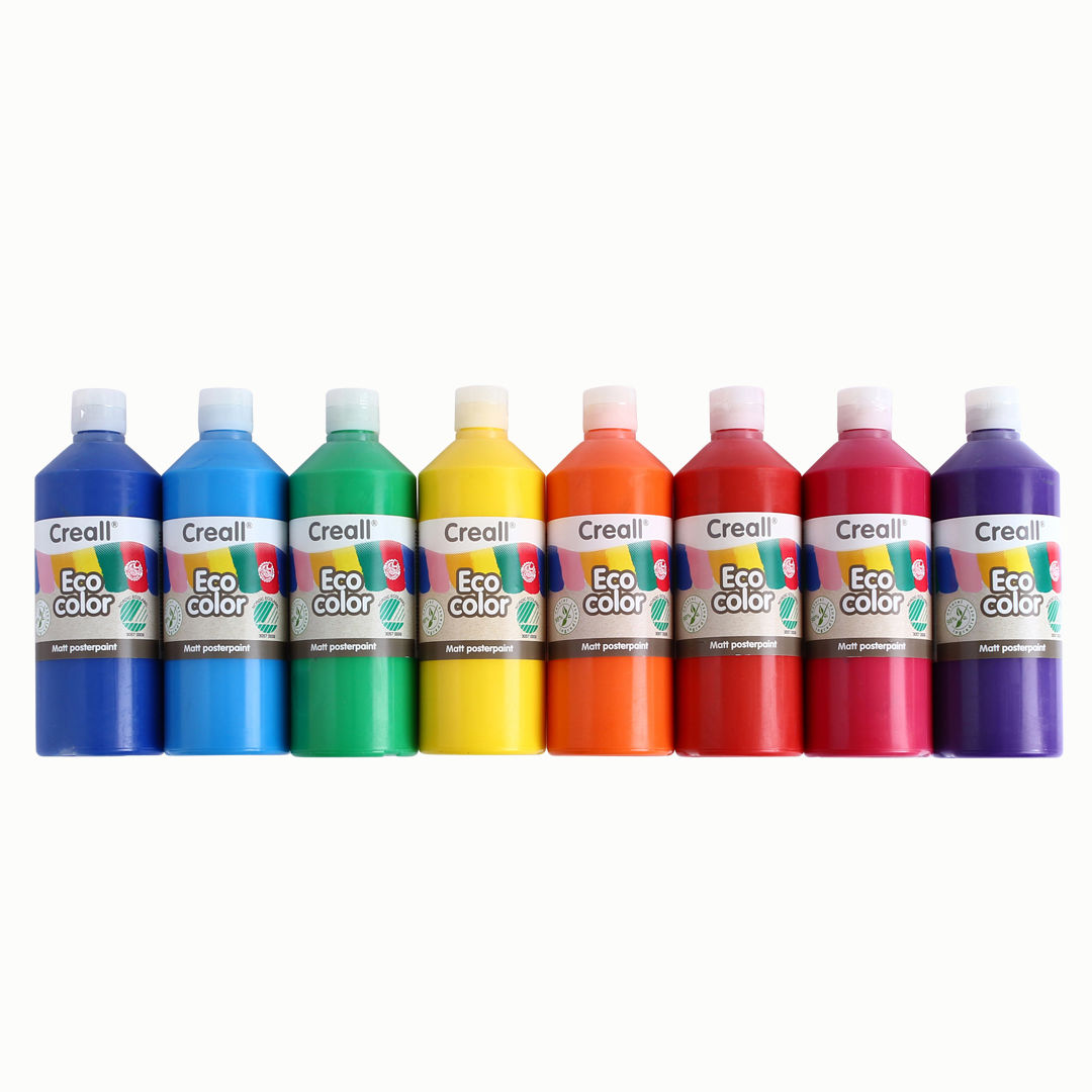 Eco-Color Plakatfarbe, 500 ml Flasche