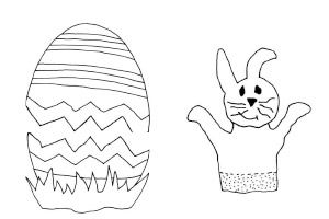 Anleitung - Eier-Hase basteln