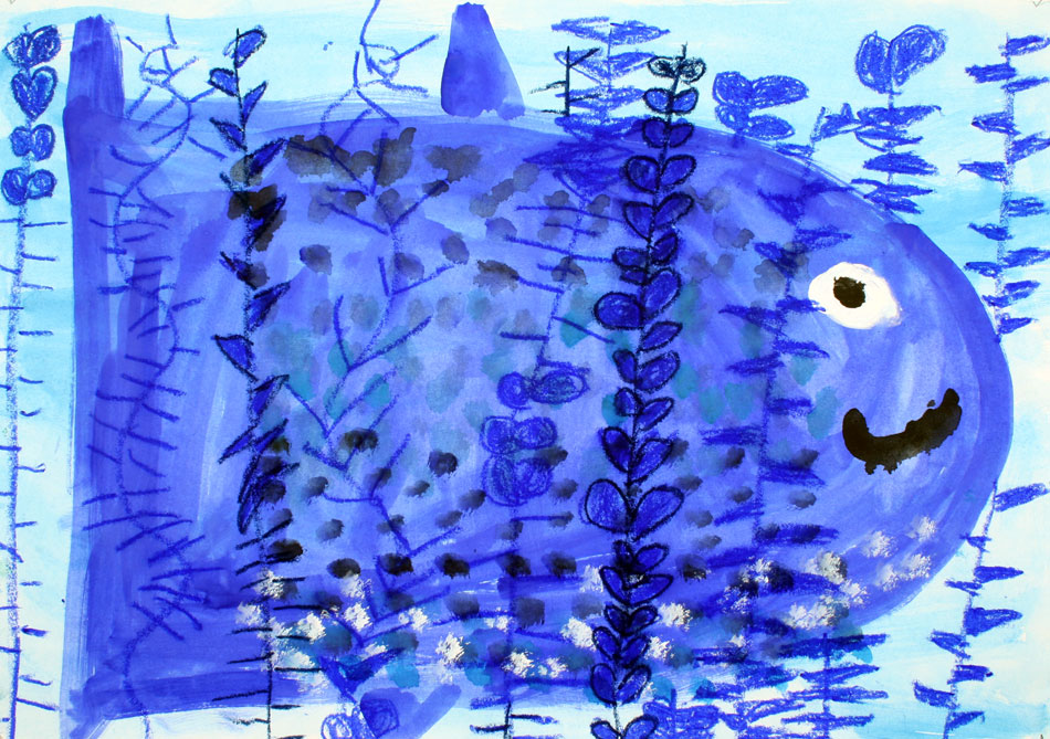 Blauer Fisch von Shawn (7)