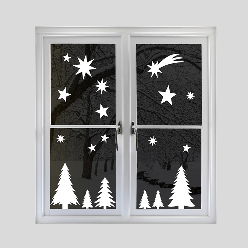 Fensterbild - Weihnacht Fensterbild - Weihnacht