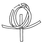 Anleitung - Goldener Weihnachtsschmuck - Streifenkugel