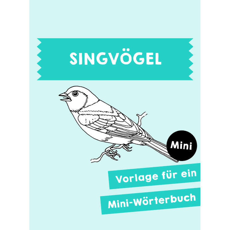 Homeschooling - Minibuch Singvögel PDF