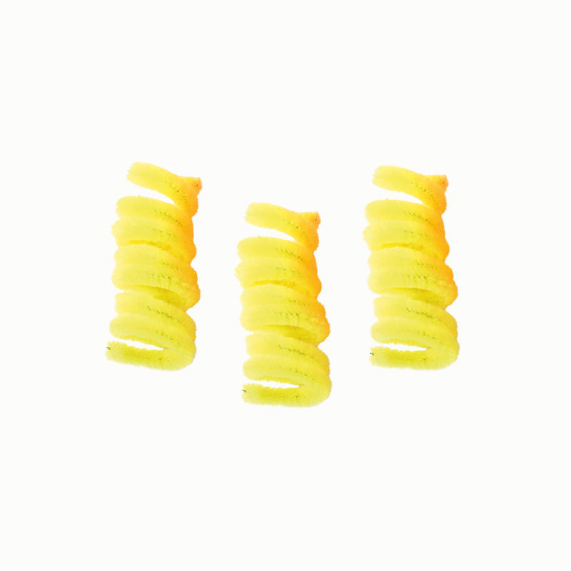 Pfeifenputzer, 10er Pack, orange Gelb